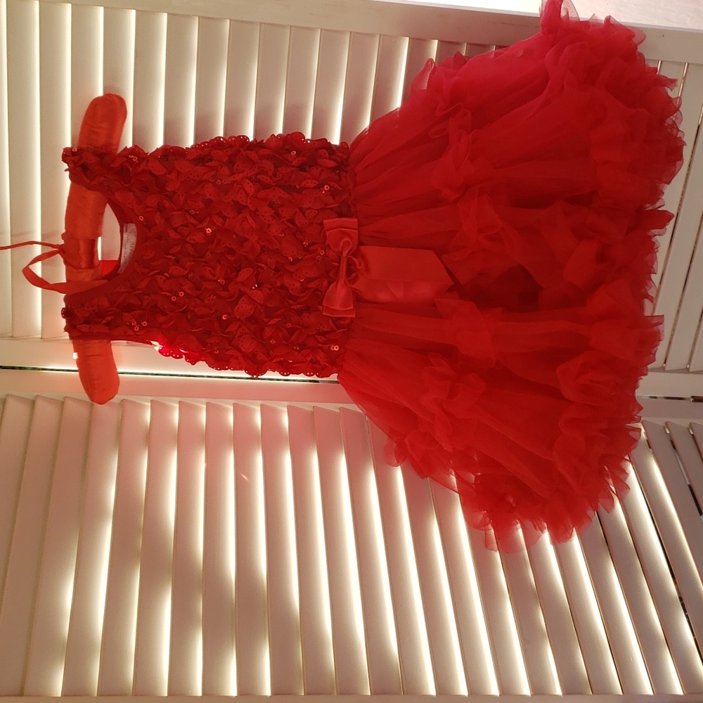 Popatu Red Christmas dress